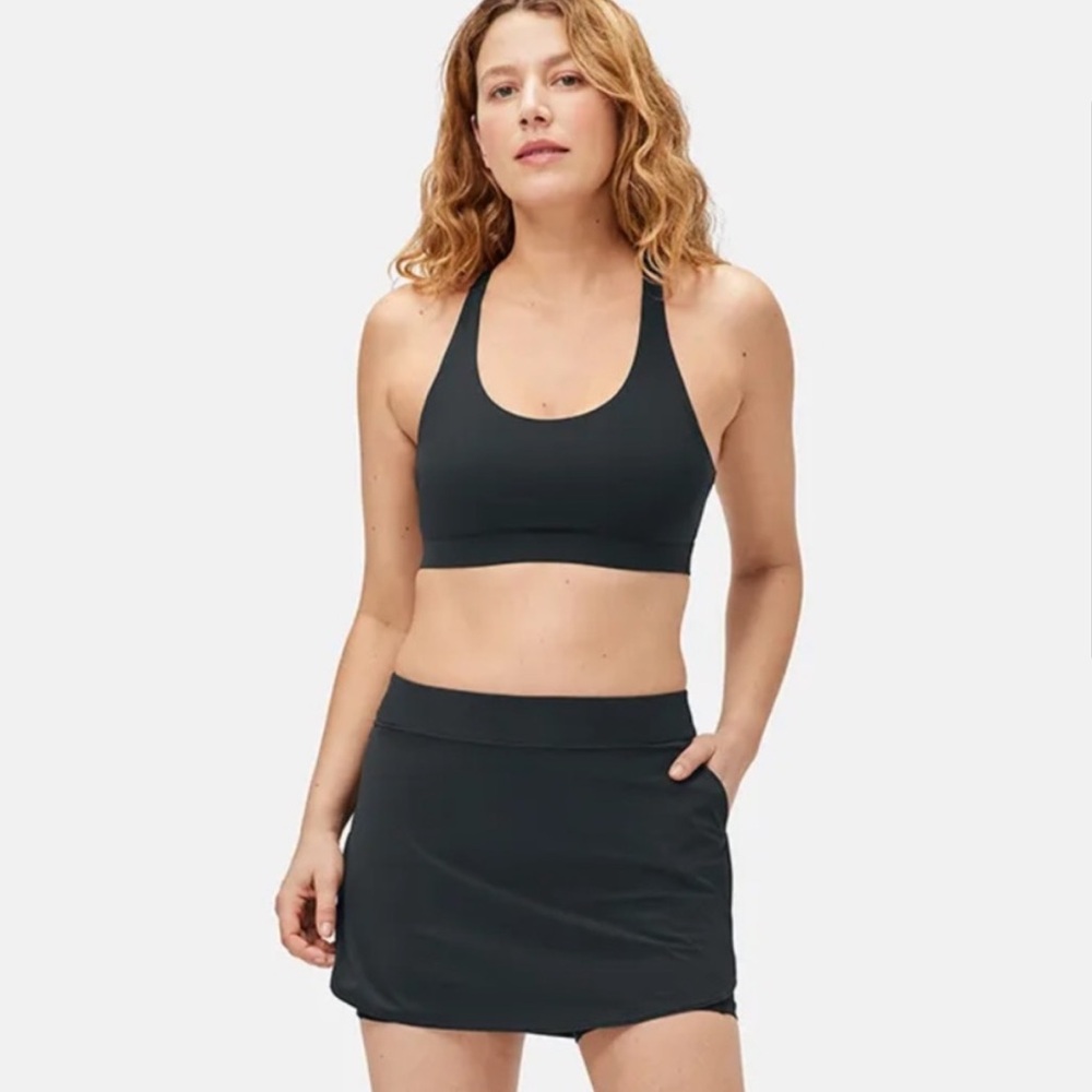 Outdoor Voices 3” exercise skirt skort small black